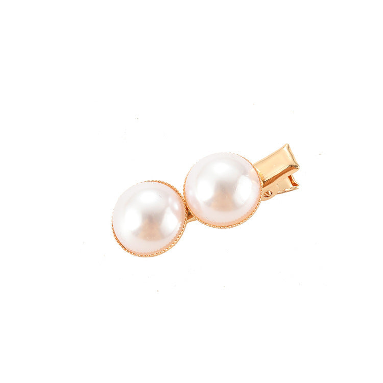 Women's slip-on pearl bow hair clip: Elegant, stylish, effortless charm - Trendy Jewells