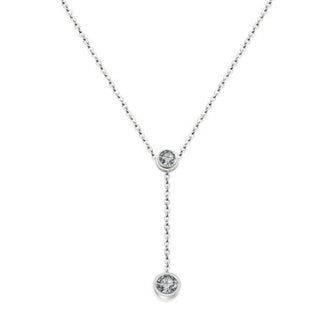 Stainless steel 18K rose gold necklace: Elegant, durable luxury. - Trendy Jewells