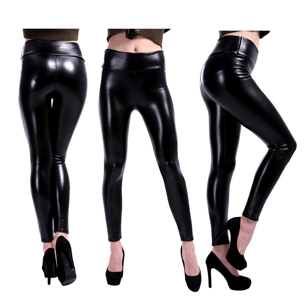 Women's Leather Leggings